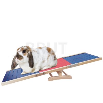 Agility Nager/Kaninchen Wippe 60 x 18 x 12 cm -  Breker Tierbedarf - Kerbl Pet
