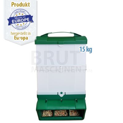 Wise - Futterautomat für Geflügel - 15 kg  - Breker Tierbedarf - 0610074961062